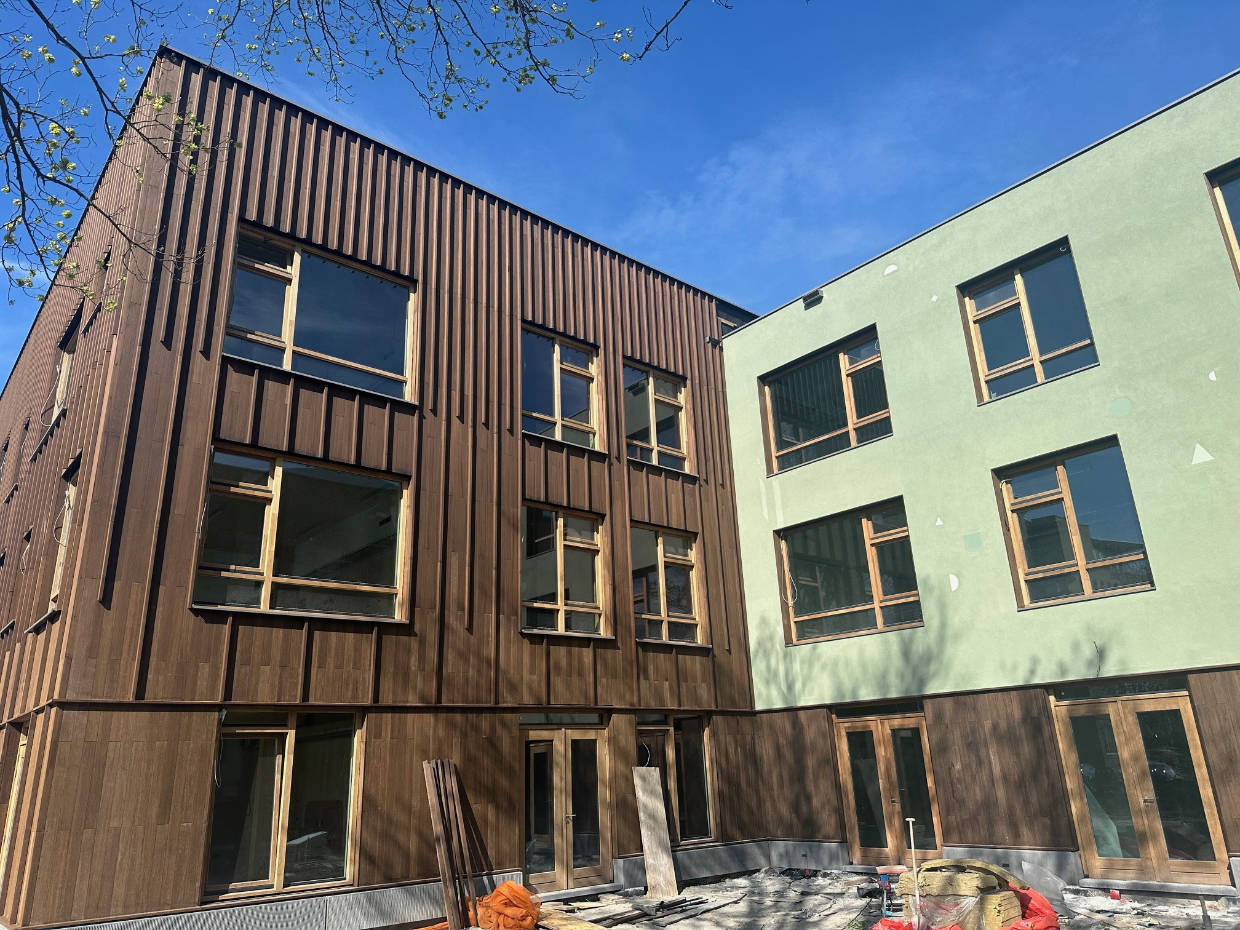Bouw IKEC Zevensprong Hoorn exterieur